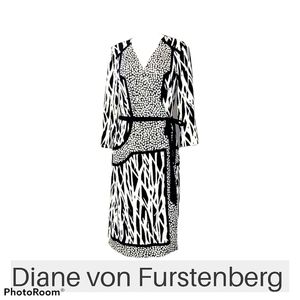 SALE! Diane von Furstenberg Silk Jersey Wrap Dress